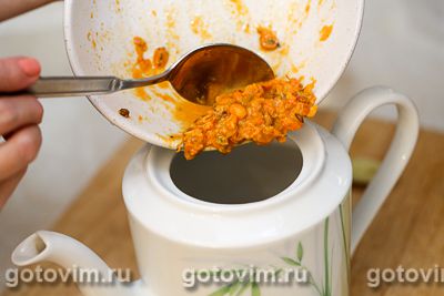 Чай с облепихой и имбирем