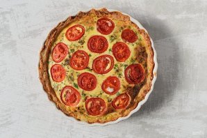 Пирог с тунцом и картофелем
