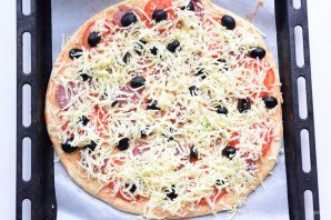 Пицца на сухом молоке Пицца на сухом молоке