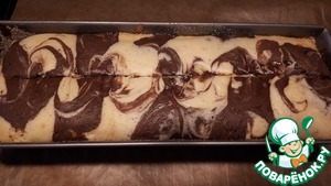 Мраморный кекс Мраморный кекс