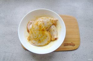 Окорочка с рисом в духовке Окорочка с рисом в духовке