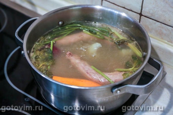 Суп из утки со свежей кукурузой Суп из утки со свежей кукурузой