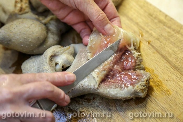 Говяжьи губы отварные Говяжьи губы отварные