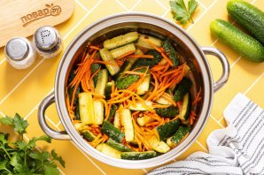 Огурцы по-корейски на зиму Огурцы по-корейски на зиму