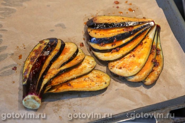 Баклажаны, запеченные по-средиземноморски Баклажаны, запеченные по-средиземноморски