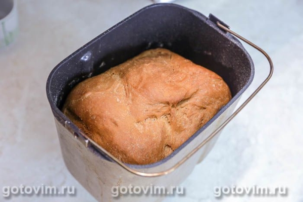 Молочный тостовый хлеб в хлебопечке