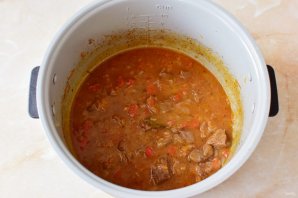 Говядина, тушеная в мультиварке Говядина, тушеная в мультиварке