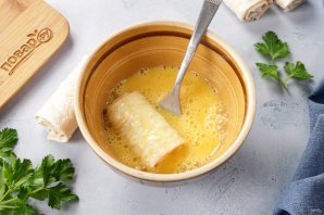 Лаваш с сыром в аэрогриле