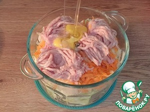 Индидраники — нежные драники с фаршем индейки Индидраники — нежные драники с фаршем индейки