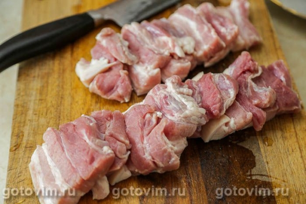 Шашлык «Наполеон» с картофелем (в духовке) Шашлык «Наполеон» с картофелем (в духовке)