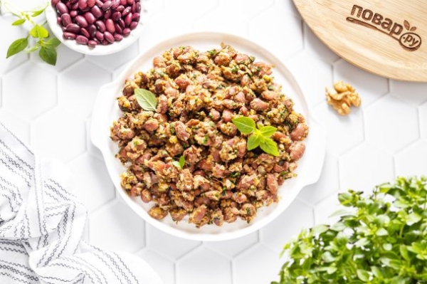 Лобио из красной фасоли (классический рецепт) Лобио из красной фасоли (классический рецепт)