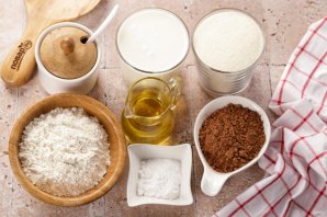 "Манник" на кефире с какао "Манник" на кефире с какао