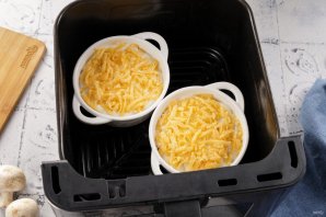 Жульен с грибами в аэрогриле