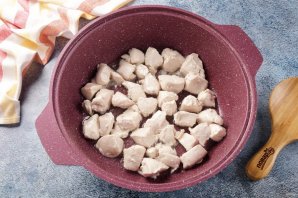 Штрули с курицей и картошкой Штрули с курицей и картошкой