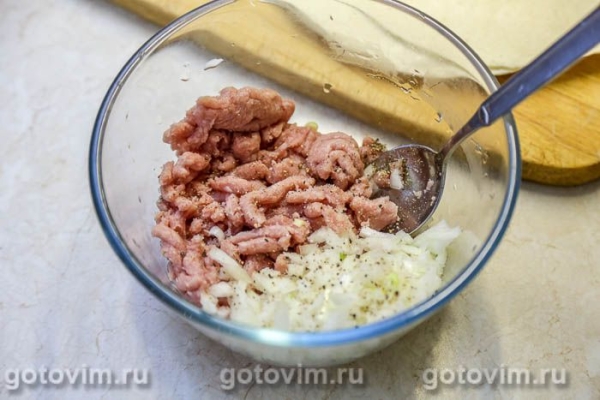 Чебуреки из лаваша с мясом