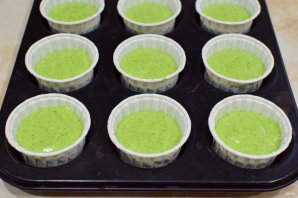 Фисташковые капкейки