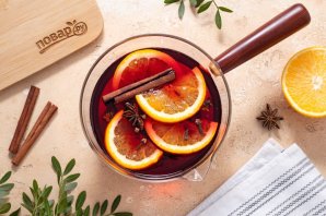 Глинтвейн с апельсином Глинтвейн с апельсином