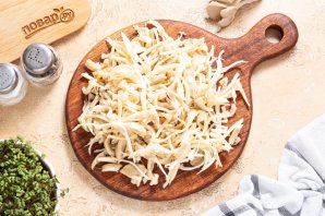 Картофель фаршированный вешенками Картофель фаршированный вешенками