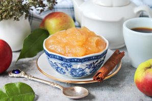 Яблочный джем в микроволновке Яблочный джем в микроволновке