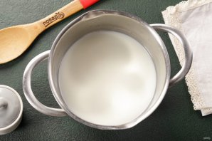 Молочный суп с вермишелью