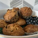 Вкусные кексики с изюмом по-домашнему