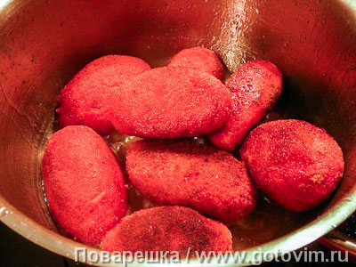 Куриные котлеты со свеклой и сыром Куриные котлеты со свеклой и сыром