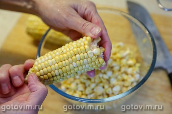 Рис с мясом и свежей кукурузой Рис с мясом и свежей кукурузой