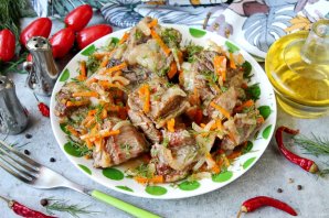 Говяжья грудинка в мультиварке Говяжья грудинка в мультиварке