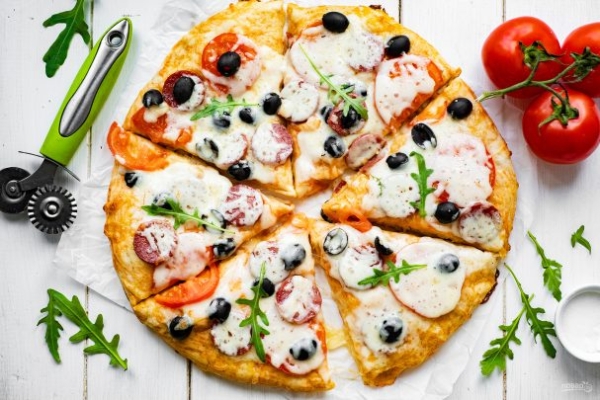 Пицца на сухом молоке Пицца на сухом молоке