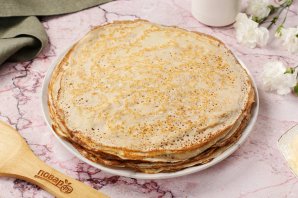 Блины в пластиковой бутылке на молоке Блины в пластиковой бутылке на молоке