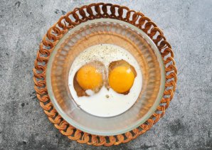 Омлет без масла на сковороде Омлет без масла на сковороде