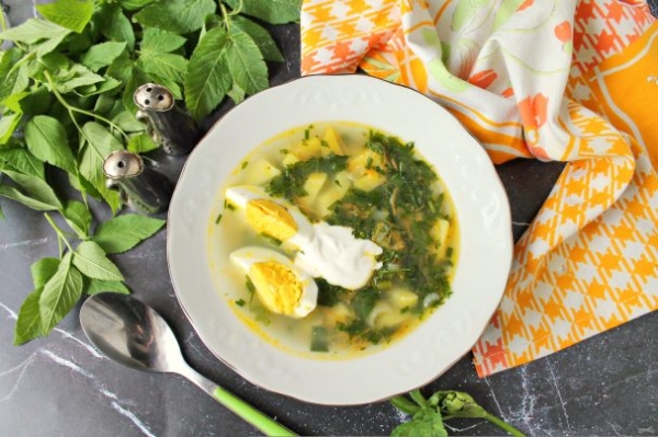 Суп из сныти Суп из сныти