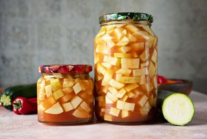 Консервы из кабачков