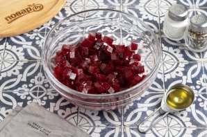 Винегрет с бобами эдамаме Винегрет с бобами эдамаме