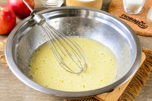 Ванильный кекс с яблоками Ванильный кекс с яблоками