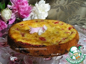 Быстрый клубничный пирог Быстрый клубничный пирог