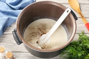 Сливочный соус в мультиварке Сливочный соус в мультиварке