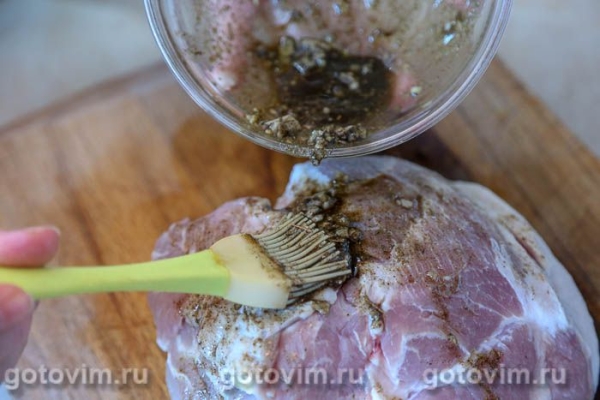 Свиная шейка в фольге