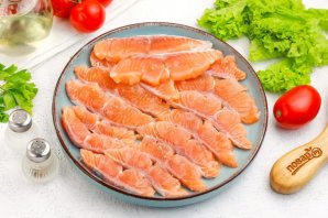 Засолка лосося Засолка лосося