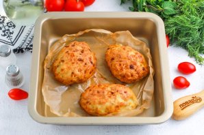 Котлеты из куриной грудки в духовке Котлеты из куриной грудки в духовке