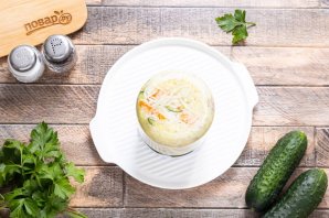 Салат из капусты и огурцов на зиму Салат из капусты и огурцов на зиму