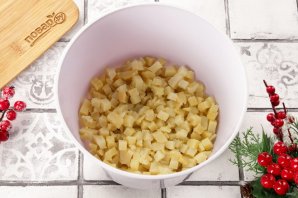 Салат "Оливье" на год Лошади