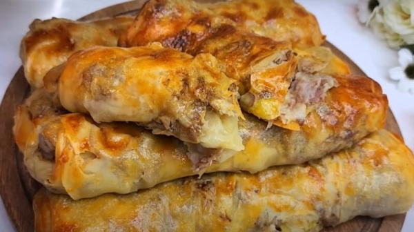 Вкусные рулеты с мясной начинкой. Снимаю шляпу перед тем, кто придумал этот рецепт: век живи век учись Вкусные рулеты с мясной начинкой. Снимаю шляпу перед тем, кто придумал этот рецепт: век живи век учись