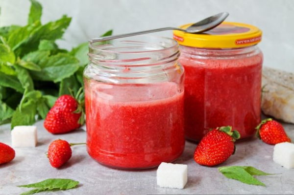 Клубничное пюре Клубничное пюре