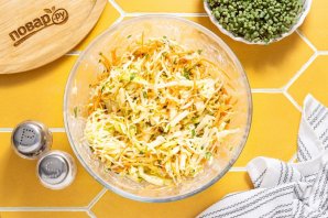 Салат «Коул Слоу» постный Салат «Коул Слоу» постный
