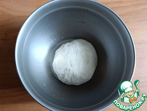 Маковые булочки с протёртой черникой