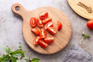 Салат с хумусом Салат с хумусом