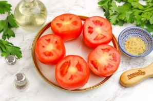 Помидоры, фаршированные фаршем Помидоры, фаршированные фаршем