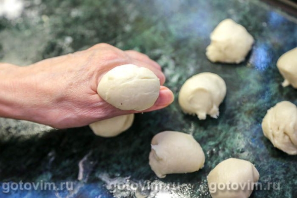 Чебуреки с кальмарами и яйцом Чебуреки с кальмарами и яйцом
