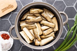 Баклажаны на пару